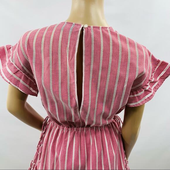 The Fifth Label Kite Striped Cap Sleeve Mini Dress - Picture 8 of 11